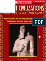 Ancient Civilizations China, India, Africa, Mesopotamia