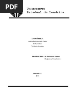 Apostila Estatística