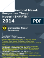 Sosialisasi SNMPTN 2014