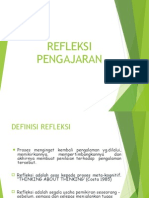 Refleksi Pengajaran