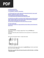 SATB Part-Writing Guidelines | PDF | Chord (Music) | Musical Compositions