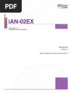 iAN-02 EX Command Line Interface (CLI) User Manual - UTSTARcom