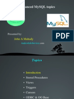 Mysql Sp Presentation