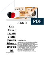 Las Patologías y Sus Pares Biomagneticos MODULO III