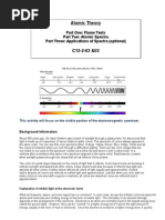 Flame Tests, Atomic Spectra & Applications Activity C12!2!02 & 03