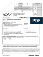 2012 June ISA CHEM6TP Question Paper