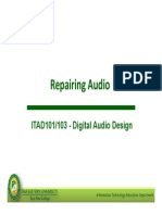 Repairing Audio: ITAD101/103 - Digital Audio Design