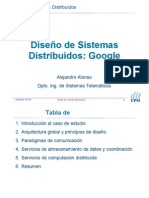 Google Como Sistema Distribuido