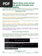 How To Configure Linux Yum Server Step by Step Guide Example and Implementation