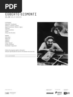 20140306 | Programa de Sala EGBERTO GISMONTI