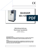 UPS System Manual Quasar 60-120 KVA De-En - Effekta - de - Eng