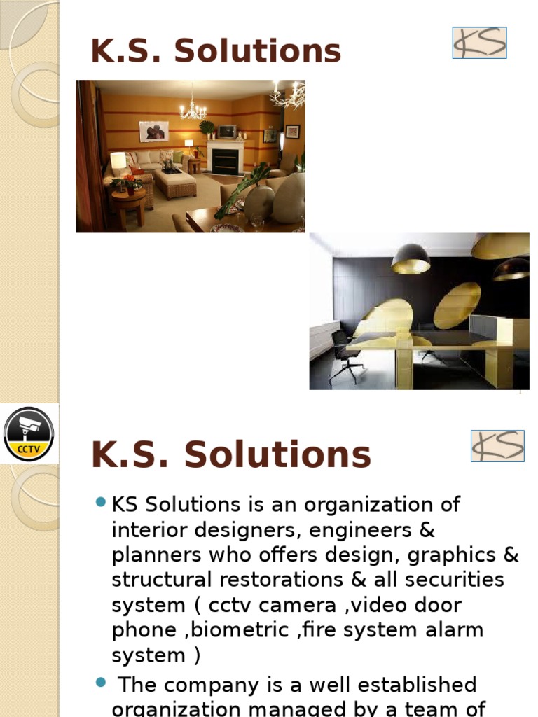 Interior Design & Security Solutions | PDF | Technology & Engineering