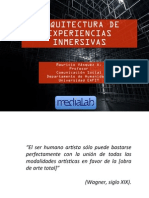 Arquitectura de Experiencias Inmersivas