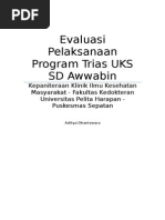 Download EVALUASI PROGRAM UKS AWWABIN by Aditya Dhaniswara SN263384965 doc pdf
