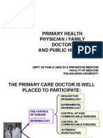 Session 5.1 Primary Healh Care or Family Doctor and Public H