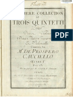 Cauciello - 3 Quintets, Op. 1 For 2 Flutes, 2 Violins and Cello