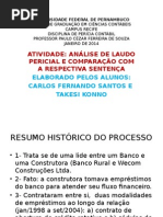 Análise e Comparação Do Laudo Com a Sentença