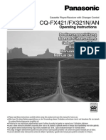 PANASONIC CQ-FX321AN User Guide PDF