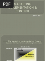 3.marketing Implementation & Control