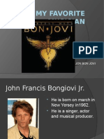 My Favorite Musician: Jon Bon Jovi