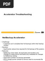 Accelerator Troubleshooting