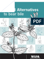 Herbal Alternatives to Bear Bile - WSPA