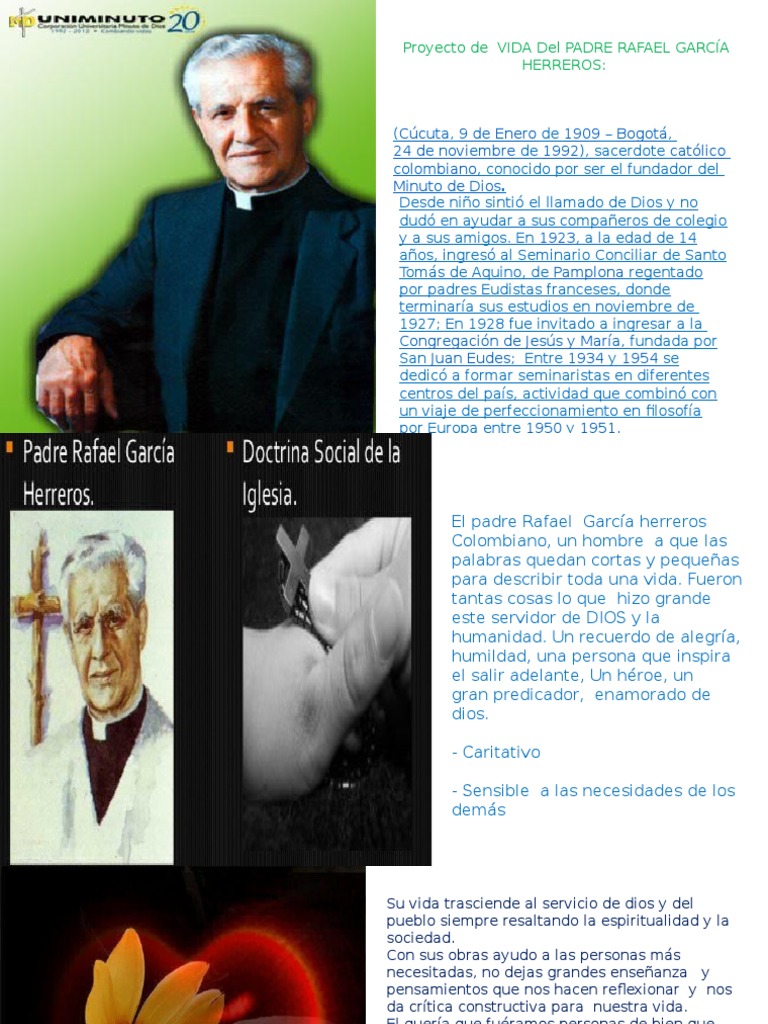 Padre Rafael Garcia Herreros | PDF | Religión y espiritualidad