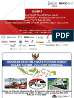 Erwin Raza - Peranan Sektor Transportasi Darat Dalam Sistem Logistik Nasional PDF