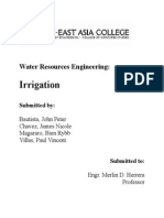 Irrigation: Water Resources Engineering