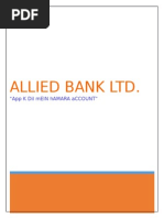 Allied Bank LTD.: "App K Dil Mein Hamara Account"