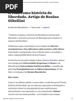 A Vida Como História de Liberdade. Artigo de Rosino Gibellini — Www.ihu.Unisinos