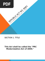 Republic Act No. 8981