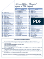 Plano de Leitura Bíblica Trimestral