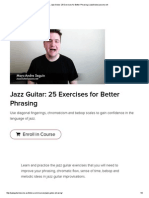 Jazz Guitar - 25 Exercises For Better Phrasing - JazzGuitarLessons