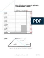 Triangle Calculation Template