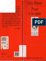Deleuze - Proust Et Les Signes [PUF 1998]