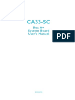 DFI CA-33SC Manual