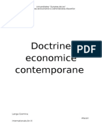 Doctrine Economice Contemporane