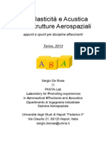 Aeroelasticità e Acustica Nelle Strutture Aerospaziali by de Rosa