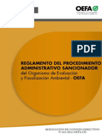 Reglamento Del Procedimiento Administrativo Sancionador