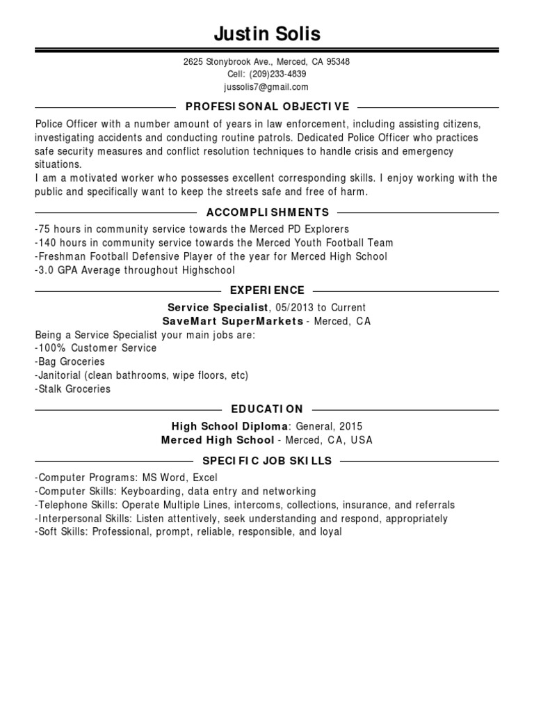 Justin Solis Resume | PDF | Career & Growth | Business