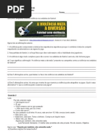 Denotação e Conotação e Carta Pessoal 9 Ano 2015