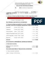 Cálculo de Costos de Accidentes