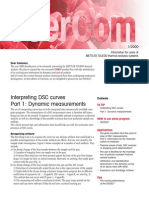 Interpretation of DSC Curves in Polymer Analysis 2000 - Toledo