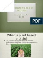The Benefits of Soy Protein: Presented by Sena Noll NTR 300 Heckler