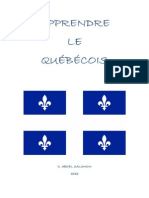 APPRENDRE Le Quebecois