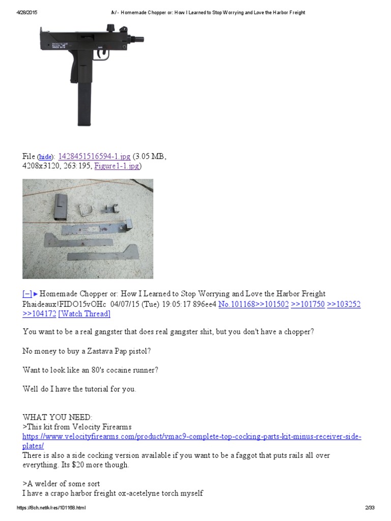 Homemade Chopper Tutorial Guide | PDF | Metalworking