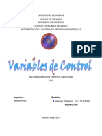 Unidad I - Tema 3 Variables de Control - CAD