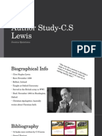 Author Study-Cs Lewis