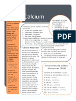 Calcium Handout